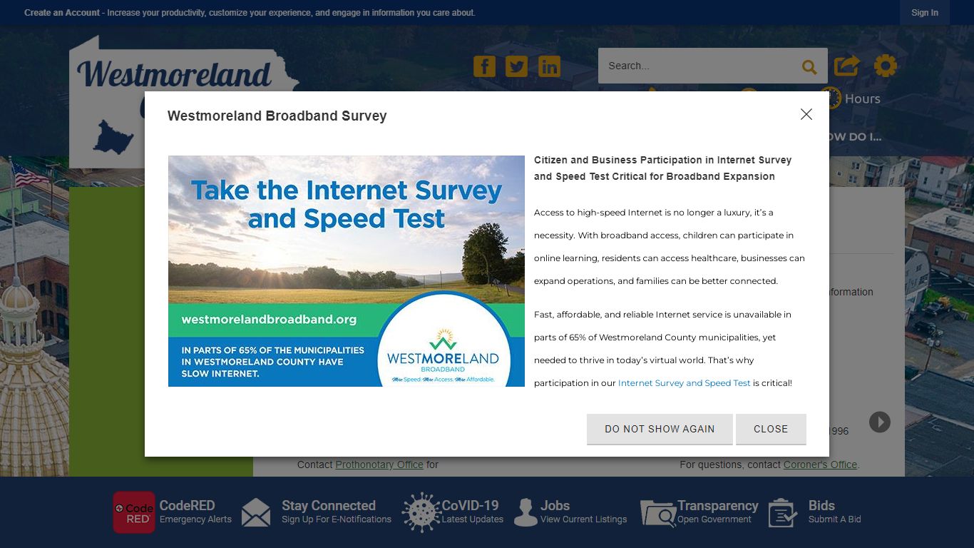 Public Record Searches | Westmoreland County, PA ...